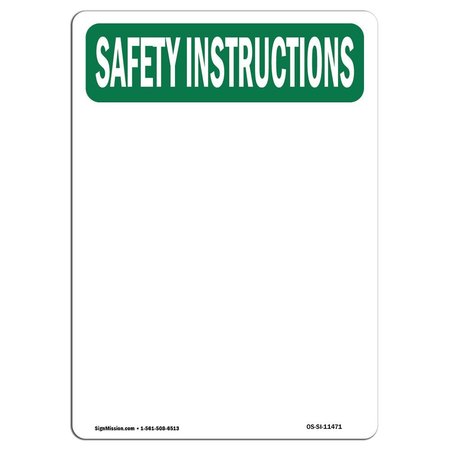 SIGNMISSION OSHA Sign, Code Of Mine Signals 1 Bell Hoist, 14in X 10in Rigid Plastic, 10" W, 14" L, Portrait OS-SI-P-1014-V-11471